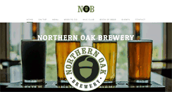 Desktop Screenshot of northernoakbrewery.com